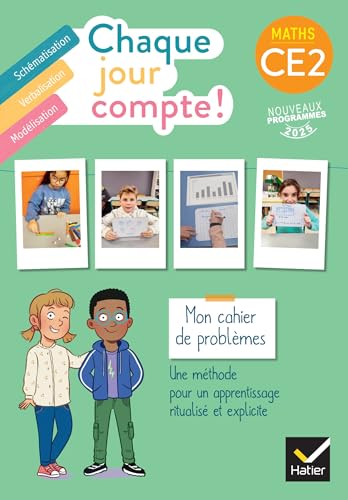 Chaque jour compte - Maths CE2 - Ed. 2025 - Cahier de problèmes von HATIER