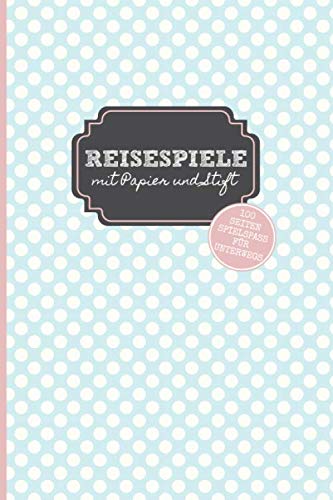 Reisespiele mit Papier und Stift: 100 Seiten Spielspaß für unterwegs. Spieleklassiker / Papierspiele / Bleistiftspiele für Jung und Alt: Tic Tac Toe, ... Autobahnbingo, Hexagon / rosa hellblau Reisespiele mit Papier und Stift: 100 Seiten Spielspaß für unterwegs. Spieleklassiker / Papierspiele / Bleistiftspiele für Jung und Alt: Tic Tac Toe, ... Autobahnbingo, Hexagon / rosa hellblau