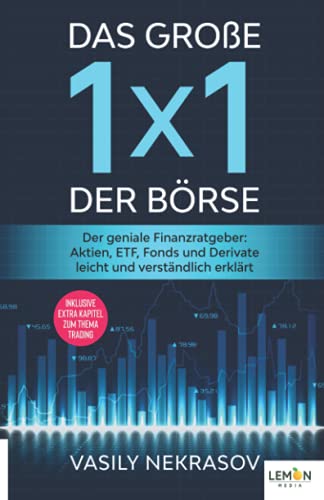 Das große 1x1 der Börse: Der geniale Finanzratgeber: Aktien, ETF, Fonds und Derivate leicht und verständlich erklärt | inklusive extra Kapitel zum Thema Trading