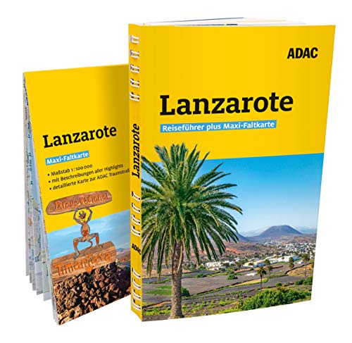 ADAC Reiseführer plus Lanzarote: Mit Maxi-Faltkarte und praktischer Spiralbindung von ADAC Reisefhrer