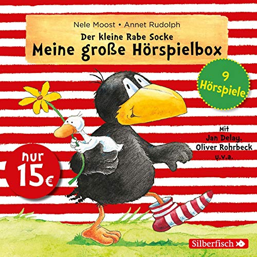 Der kleine Rabe Socke - Meine große Hörspielbox (Der kleine Rabe Socke): Alles rabenstark!, Alles aufgeräumt!, Alles kaputt! / Alles vermurkst!, Alles ... Alles für dich!, Alles getröstet!: 3 CDs