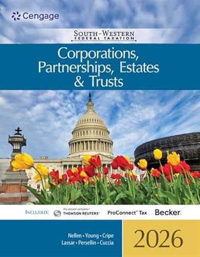South-Western Federal Taxation 2026: Corporations, Partnerships, Estates and Trusts South-Western Federal Taxation 2026: Corporations, Partnerships, Estates and Trusts von South-Western College Publishing