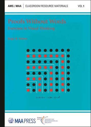 Proofs Without Words: Exercises in Visual Thinking (Classroom Resource Materials, 1, Band 1) von American Mathematical Society