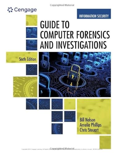 Guide to Computer Forensics and Investigations (Mindtap Course List) von Cengage Learning