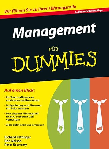 Management für Dummies: Wir führen Sie zu Ihrer Führungsrolle