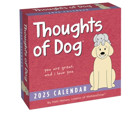 Thoughts of Dog 2025 Day-to-Day Calendar