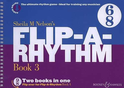 Flip-a-rhythm: Das optimale Rhythmus-Spiel - ein ideales Training für jeden Musiker!. Vol. 3+4. Ausgabe mit Online-Audiodatei.