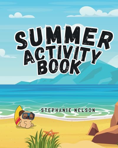 Summer Activity Book, 8x10, 29 pages, Activity book for ages 3-6, I-Spy, Coloring Book, Word Puzzles, Reading Tracker, For Teachers, Kid's Activities von Independently published