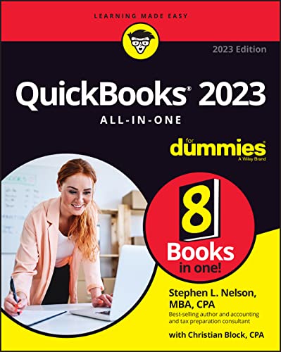Quickbooks 2023 All-in-one for Dummies: 8 Books in One! (For Dummies (Computer/Tech)) von For Dummies