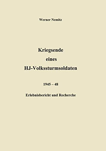 Kriegsende eines HJ-Volkssturmsoldaten