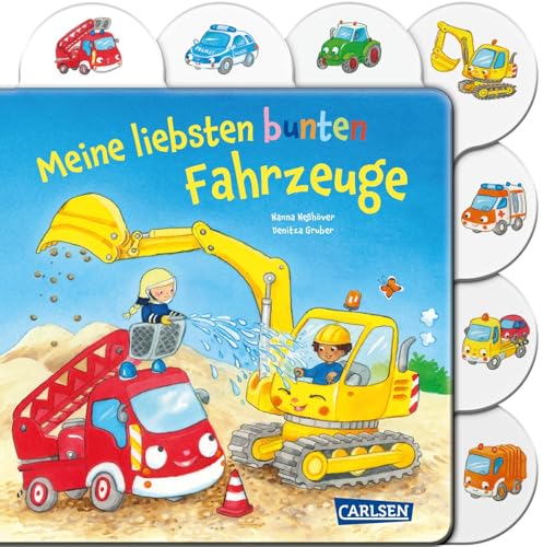 Meine liebsten bunten Fahrzeuge: Allererste Fahrzeug-Geschichten in idealer Länge für die Kleinsten von Carlsen