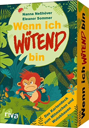 Wenn ich wütend bin – Das Kartendeck zum Mitmachen und Wutabbauen: Für Kinder ab 3 Jahren von RIVA