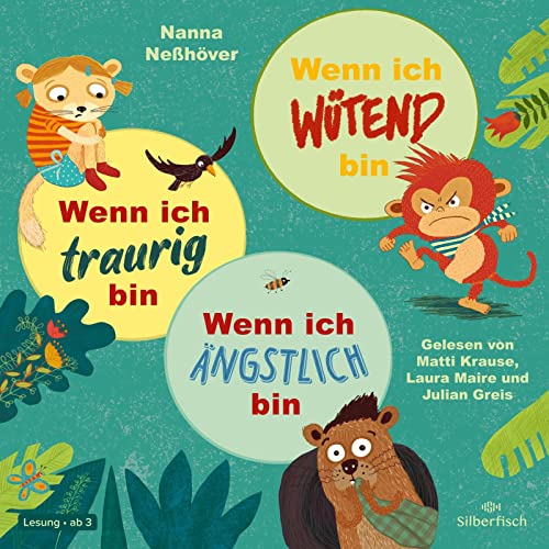 Wenn ich wütend bin: Und weitere Geschichten: Wenn ich traurig bin, Wenn ich ängstlich bin: 1 CD Wenn ich wütend bin: Und weitere Geschichten: Wenn ich traurig bin, Wenn ich ängstlich bin: 1 CD