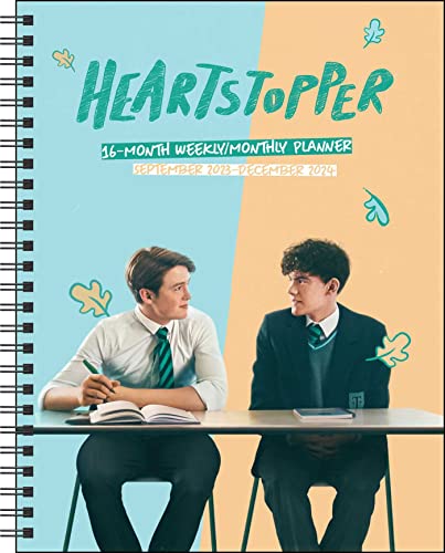 Heartstopper 16-month 2023-2024 Weekly/Monthly Planner Calendar: With Bonus Stick