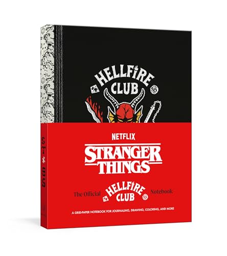 Stranger Things: The Official Hellfire Club Notebook: A Grid-Paper Notebook for Journaling, Drawing, Coloring, and More