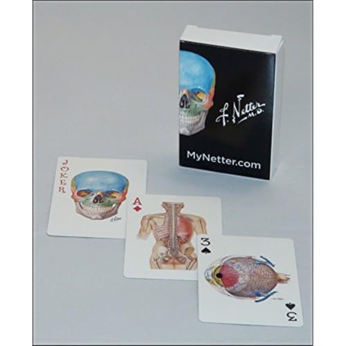 Netter Playing Cards: Netter's Anatomy Art Card Deck (Single Pack) (Netter Basic Science)