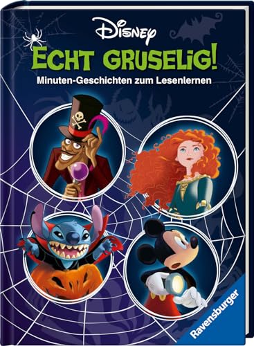 Disney: Gruselige Minuten-Geschichten zum Lesenlernen - Erstlesebuch ab 7 Jahren - 2. Klasse Disney: Gruselige Minuten-Geschichten zum Lesenlernen - Erstlesebuch ab 7 Jahren - 2. Klasse