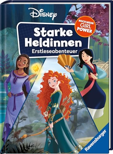 Disney: Starke Heldinnen - „Merida“, „Mulan“ und „Wish“ - Erstlesebuch - ab 7 Jahre - 2. Klasse Disney: Starke Heldinnen - „Merida“, „Mulan“ und „Wish“ - Erstlesebuch - ab 7 Jahre - 2. Klasse