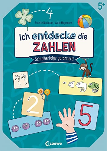Ich entdecke die Zahlen: Schreiberfolge garantiert! - Übungsbuch zum spielerischen Schreiben lernen von Zahlen und Ziffern ab 5 Jahren Ich entdecke die Zahlen: Schreiberfolge garantiert! - Übungsbuch zum spielerischen Schreiben lernen von Zahlen und Ziffern ab 5 Jahren