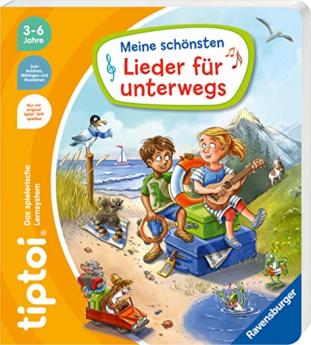 tiptoi® Meine schönsten Lieder für unterwegs, Liederbuch ab 3 Jahre von Ravensburger