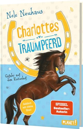 Charlottes Traumpferd 2: Gefahr auf dem Reiterhof: LeseChecker | Gekürzte Neuausgabe mit vielen Bildern (2)