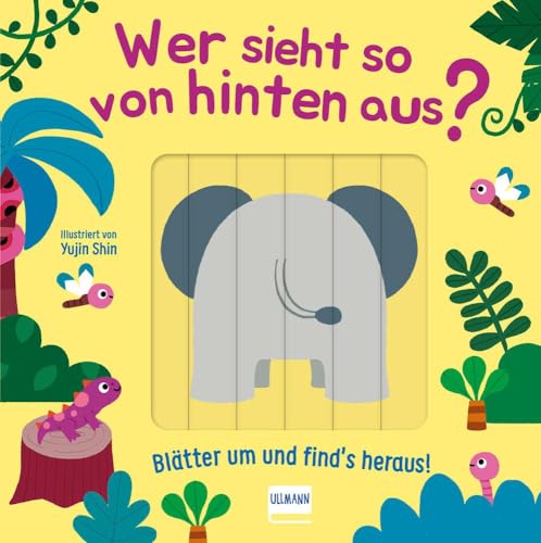 Wer sieht so von hinten aus?: Ein lustiges Verwandelbuch mit Schiebeelementen