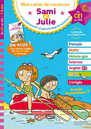 Sami et Julie - Du CE1 au CE2 - Cahier de vacances 2025 von HACHETTE EDUC