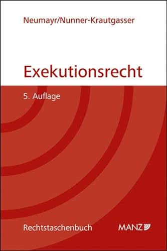 Exekutionsrecht (Rechtstaschenbuch) von MANZ Verlag Wien