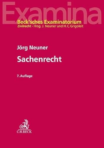 Sachenrecht (Beck'sches Examinatorium Zivilrecht) von Beck C. H.