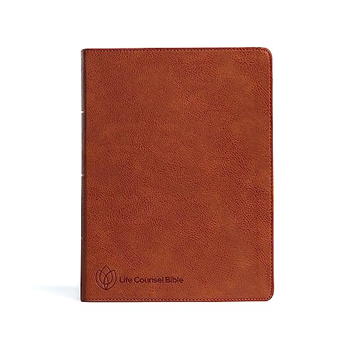 Life Counsel Bible: Christian Standard Bible, Burnt Sienna Leathertouch: Practical Wisdom for All of Life
