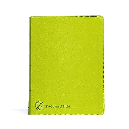 Life Counsel Bible: Christian Standard Bible, Grass Green Leathertouch: Practical Wisdom for All of Life von LifeWay Christian Resources