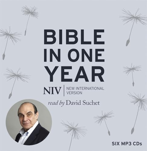 NIV Audio Bible in One Year read by David Suchet: MP3 CD