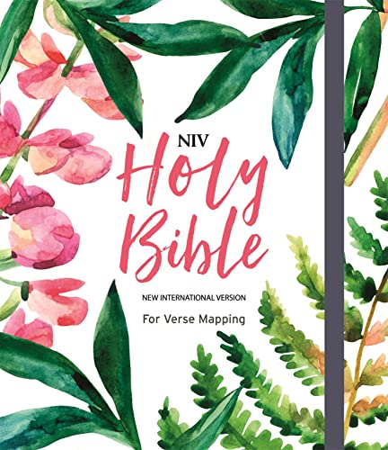 NIV Bible for Journalling and Verse-Mapping: Floral von Hodder & Stoughton