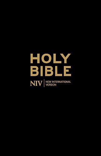 NIV Holy Bible - Anglicised Black Gift and Award (New International Version)