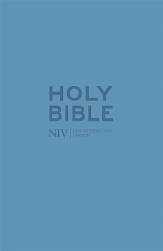 NIV Pocket Cyan Soft-tone Bible with Zip (New International Version)