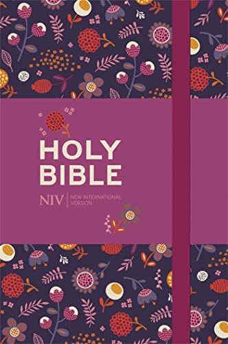 NIV Pocket Floral Notebook Bible von Hodder & Stoughton