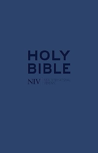 NIV Tiny Navy Soft-tone Bible with Zip (New International Version) von Hodder & Stoughton