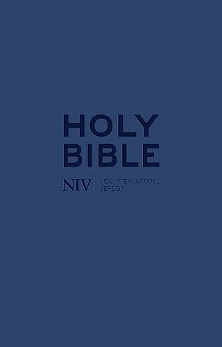 NIV Tiny Navy Soft-tone Bible with Zip (New International Version)