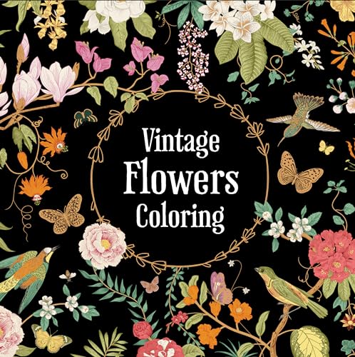 Vintage Flowers Coloring (Keepsake Coloring Books) von New Seasons