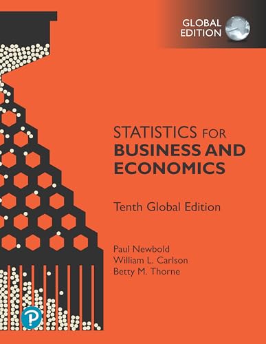 Statistics for Business and Economics, Global Edition von Pearson