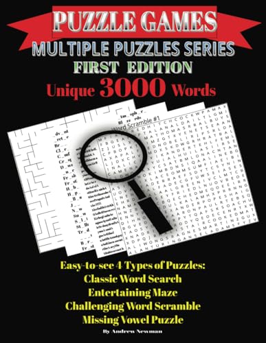 Puzzle Games: Multiple puzzles Series von Independently published