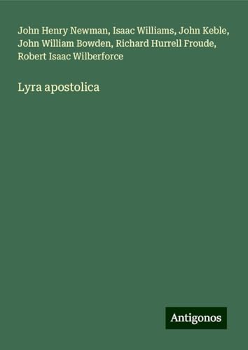 Lyra apostolica Lyra apostolica von Antigonos Verlag