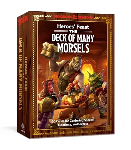 Heroes' Feast: The Deck of Many Morsels: 50 Cards for Conjuring Snacks, Libations, and Sweets (Dungeons & Dragons) von Clarkson Potter