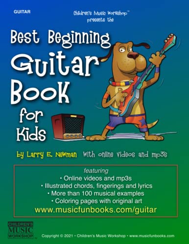 Best Beginning Guitar Book for Kids: Easy learn how to play guitar method made simple for beginner students and children of all ages with essential ... and more (Guitar Books by Music Fun Books) von Independently published