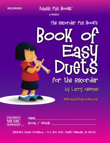 Book of Easy Duets for the Recorder (Recorder Fun Book Series) von CREATESPACE