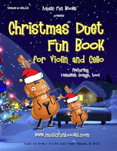 Christmas Duet Fun Book for Violin and Cello (Christmas Duets) von Independently published