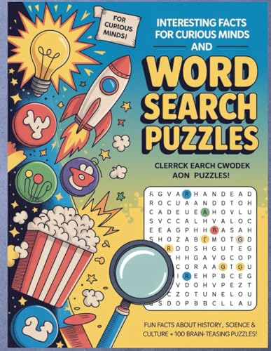 Interesting Facts for Curious Minds and Word Search Puzzles: |Blowing Facts About History, Science, Pop Culture von Independently published