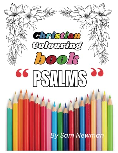 Adult Christian Colouring Book Psalms von Independently published