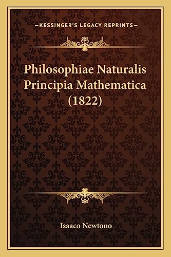 Philosophiae Naturalis Principia Mathematica (1822)