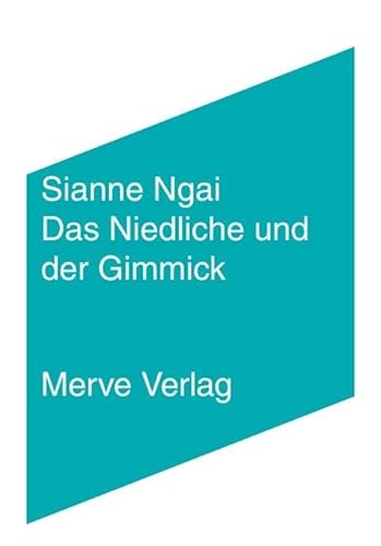 Das Niedliche und der Gimmick: Zwei ästhetische Kategorien (IMD)